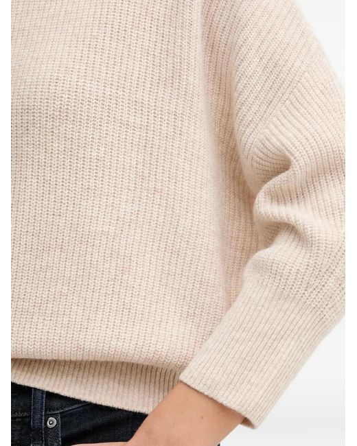 Ouí Natural Mock-Neck Sweater
