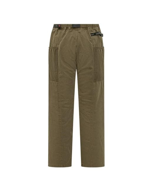 Gramicci Green Gadget Tapered Trousers for men