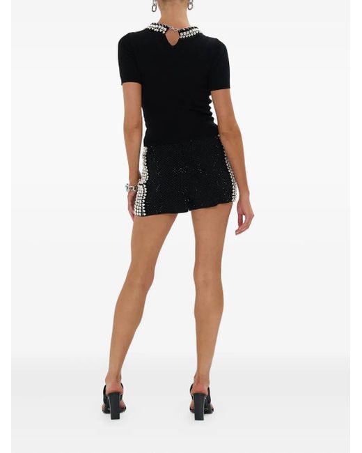 Camilla Black Mark Of Medusa Knitted Shorts