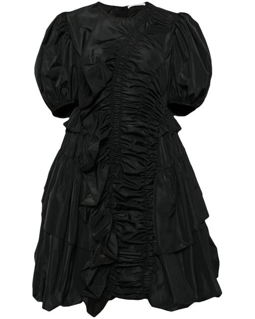 CECILIE BAHNSEN Black Olena Midi Dress