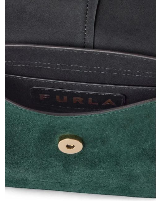 Furla Green Mini Top-Handle Tote Bag