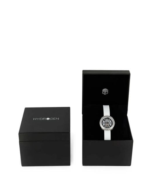Hydrogen Gray Vista Numero Skull Motif 29Mm Watch