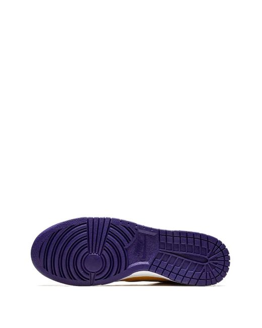 Nike Blue Dunk High Retro Leather High-top Trainers for men