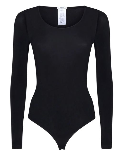 Wolford Body Met Lange Mouwen in het Black