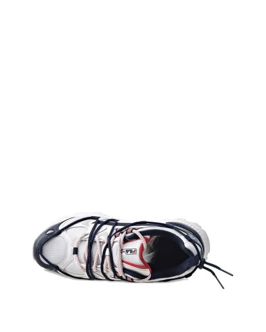 メンズ Fila Expeditioner "white/navy/red" スニーカー Blue