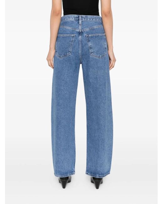 Agolde Blue Low Curve Jeans