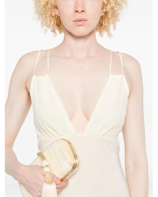 Paris Georgia White Bernie Maxi Dress