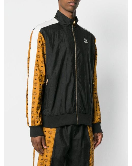 PUMA X Mcm Track Jacket in Black for Men Lyst