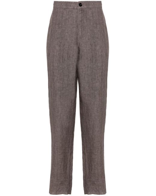 Pantalones chinos con cordones Zegna de hombre de color Gray