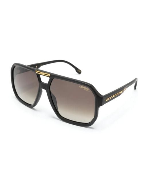 Carrera Black Victory Pilot-Frame Sunglasses for men