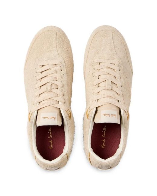 Paul Smith White Suede Sneakers for men