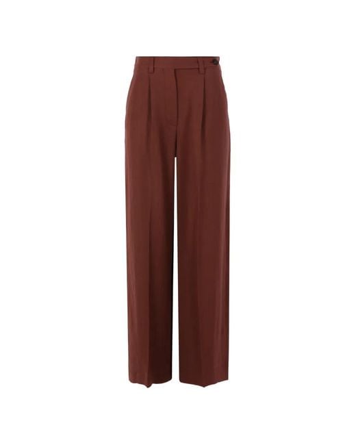Brunello Cucinelli Plooibroek in het Brown