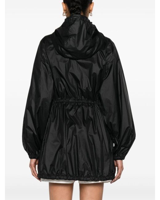 Moncler Black Airelle Hooded Coat