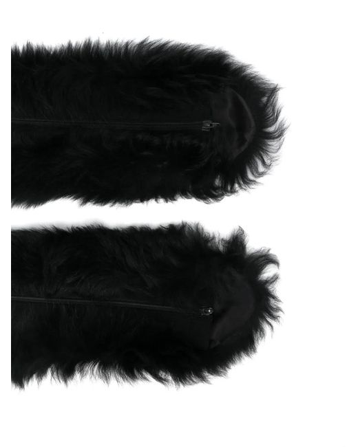 stein Black Fur Arm Warmer for men