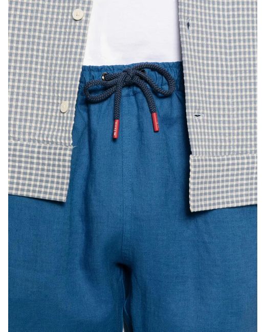 Bermudas Con Cordones Kiton de hombre de color Blue