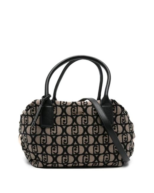 Liu Jo Black Monogram Bag