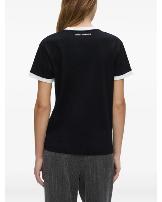 Karl Lagerfeld Black Le Ballet T-Shirt