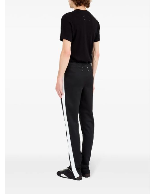 メンズ Maison Margiela トラックパンツ Black