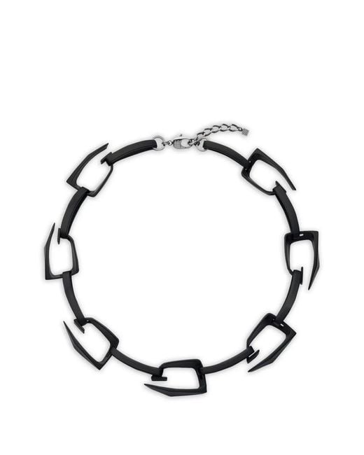 Givenchy Metallic Grand Collier Giv Cut