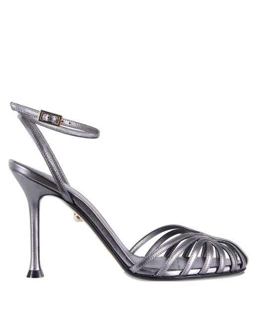 ALEVI Metallic 95Mm Ally Heeled Pumps