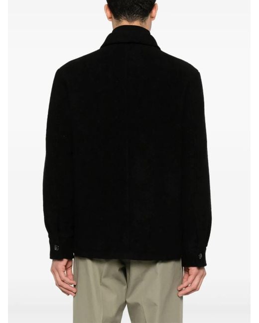 Giacca-Camicia Emile di A.P.C. in Black da Uomo
