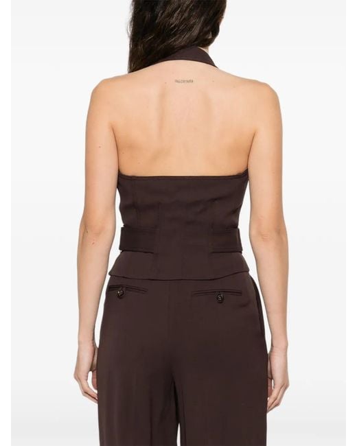 Elisabetta Franchi Multicolor Chic Mini Vest