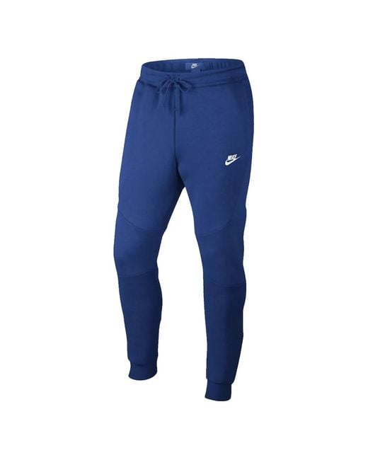 Nike Blue Sportswear Tech Fleece Track Pants for men