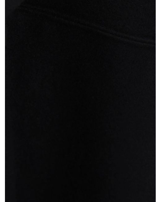 Yohji Yamamoto Black Asymmetrischer Rock