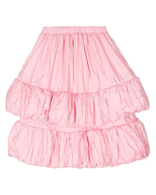 Comme des Garçons Pink Layered Bubble Skirt