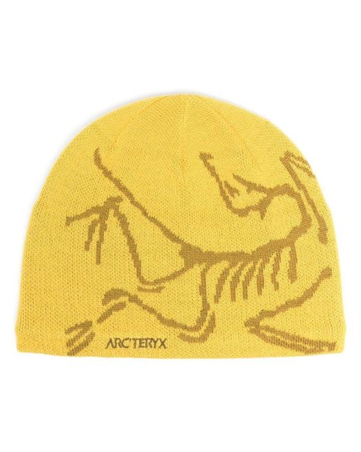 Arc'teryx Yellow Bird Head Wool-blend Toque for men