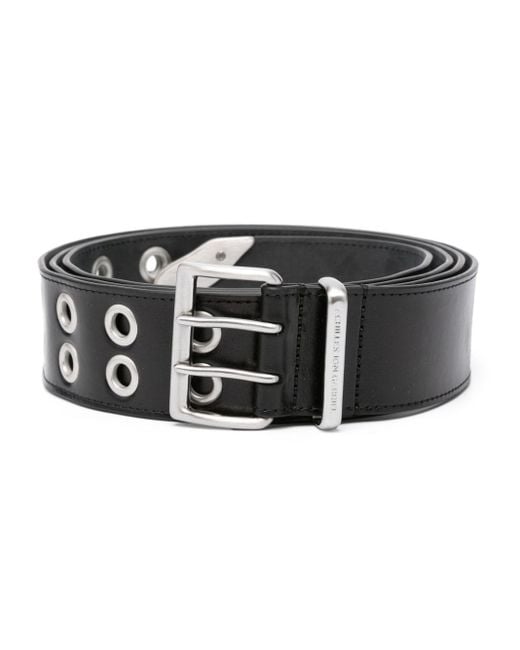 小物 \"achilles ion gabriel\"cow skin rod belt Achilles Ion Gabriel Rod Belt in Black for Men | Lyst Canada