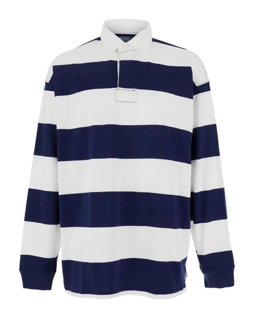 メンズ Polo Ralph Lauren ロングスリーブ ポロシャツ Blue