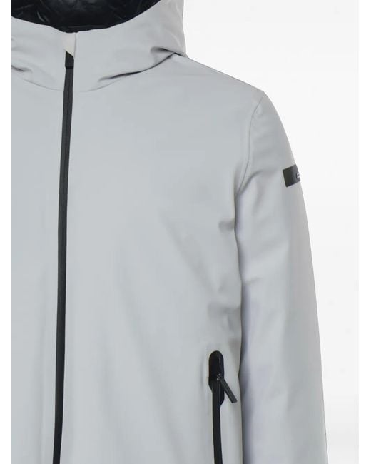 Rrd Gray Surflex Winter Storm Hooded Jacket for men