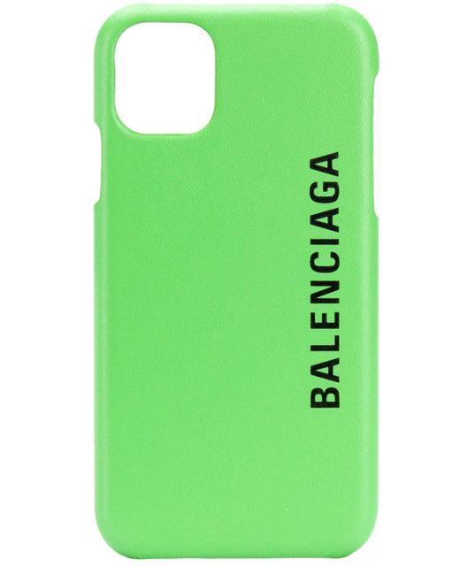 Balenciaga Cash Iphone 11 Case in Green for Men | Lyst