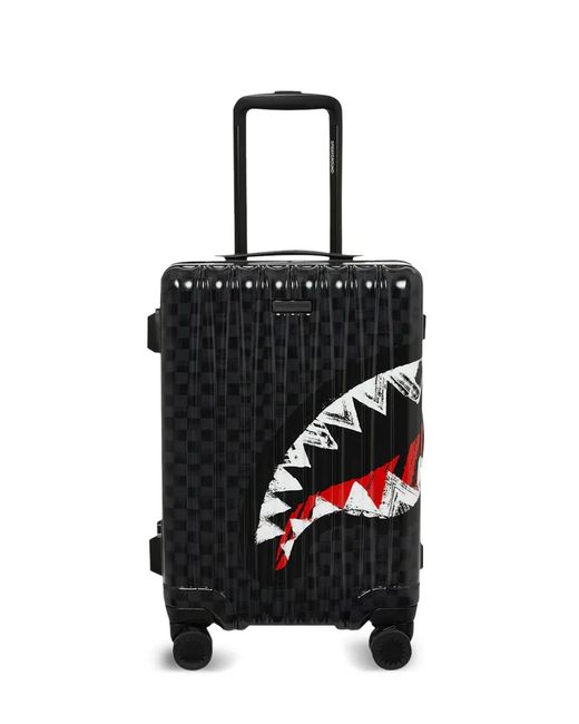 Valigia Sharks Paris di Sprayground in Black da Uomo