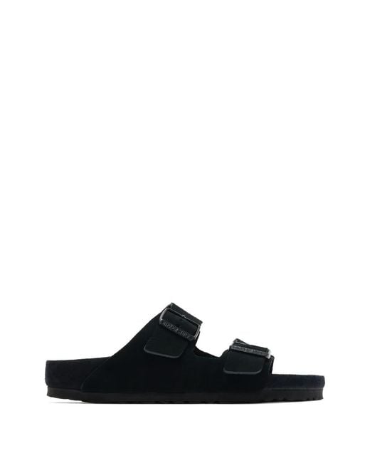 Birkenstock Black Arizona Buckle-Fastening Flat Sandals