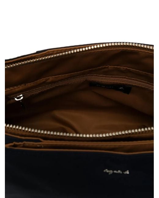 Agnes B. Blue Multi-Way Tote Bag