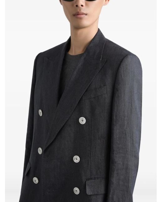 Dolce & Gabbana Doppelreihiges Sakko in Black für Herren