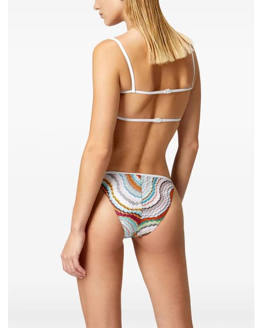 Missoni White Light Beach Bikini Set