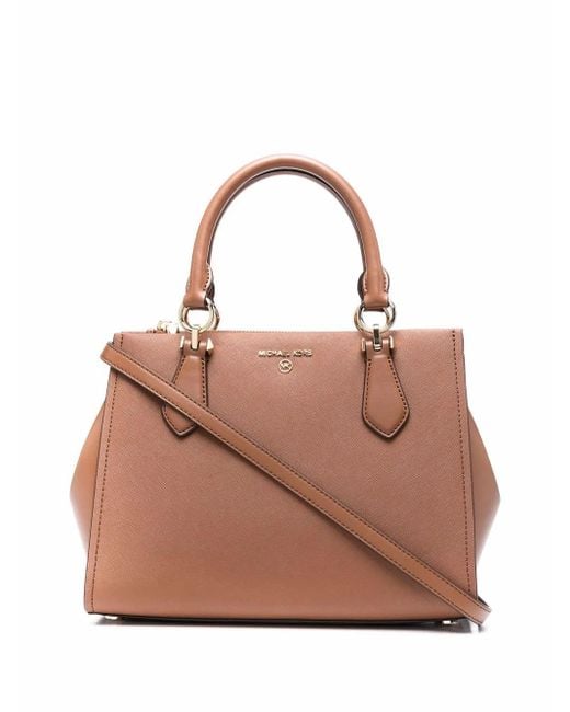 MICHAEL Michael Kors Pink Marilyn Medium Saffiano Leather Satchel Bags