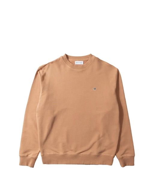 Edmmond Studios Natural Sweat Brodé À Col Rond for men