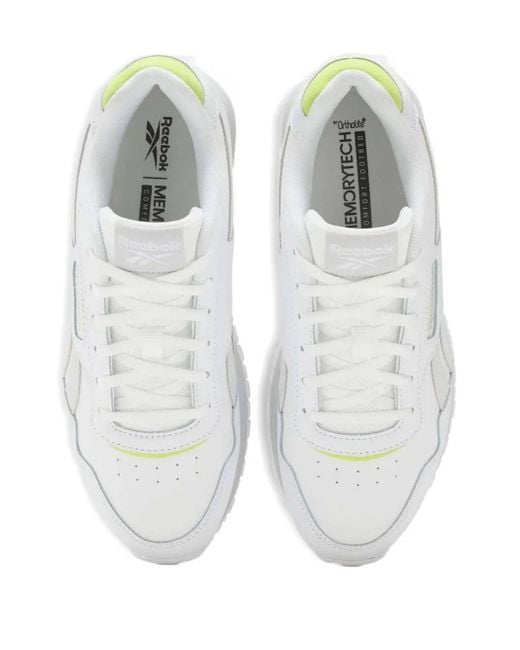 Reebok White Glide Sneakers