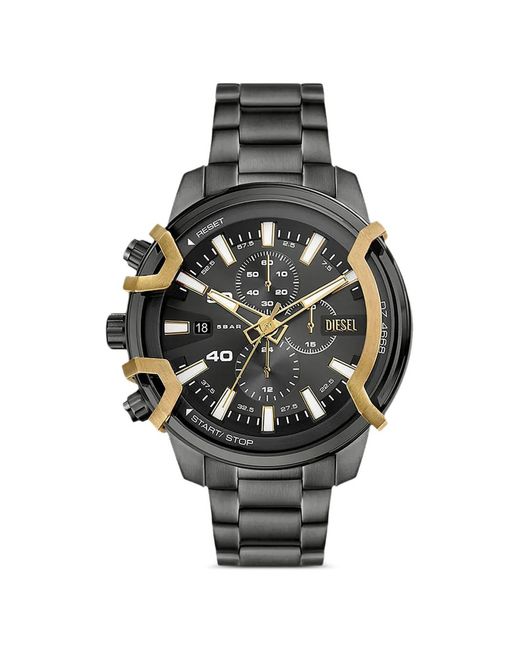 DIESEL Gray Griffed 48Mm Watch for men