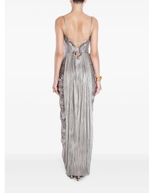 Maria Lucia Hohan Noemie コルセット ドレス Gray