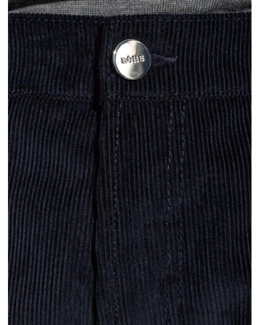 Rohe Blue Corduroy Trousers