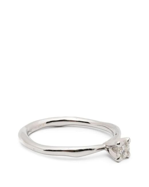 Wouters & Hendrix White Ring Mit Diamanten