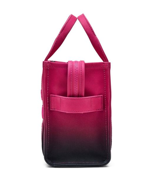 Marc Jacobs Pink The Small Ombre Canvas Tote Bag