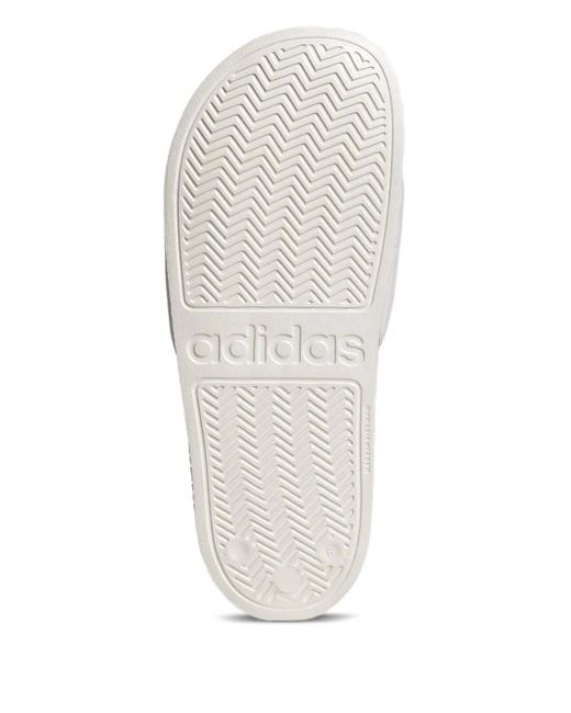 Sandalias con logo Adidas de color White