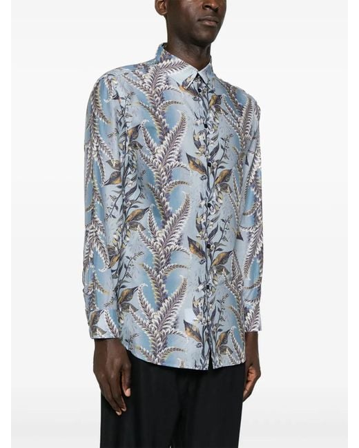 Etro Blue Shirts for men