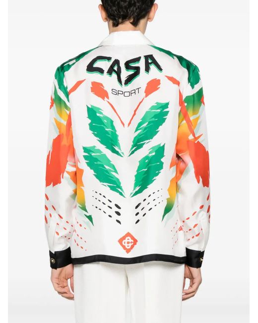 Casablanca White Casual Shirts for men